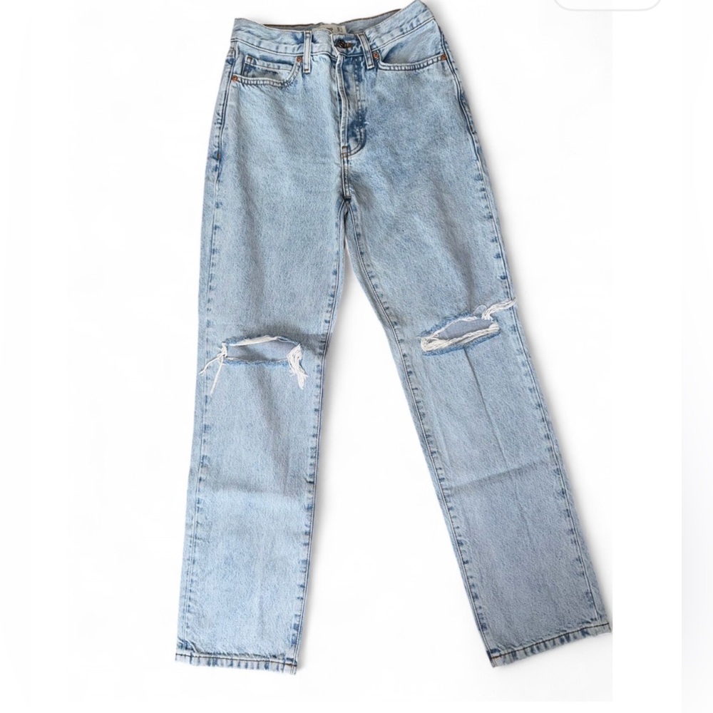 MANGO straight leg jean